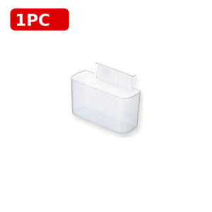 PINMOAP 1/2PCS Fridge Door Organizer Hanging Storage Box Clear PP Shelf Bin for Snacks Condiments Packets and Small Items Holder