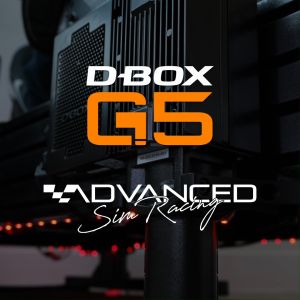 Sim racing motion simulator / D-BOX G5 4250i Haptic Motion System with 1.5" travel range & 4 actuators / D-BOX G5 4250i