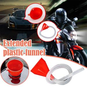Automotive Flexible Oil Funnel With Long Hose Universal Fuel Transfer Tool For Cars Motorcycles Trucks Spill-Free Fluid Filling