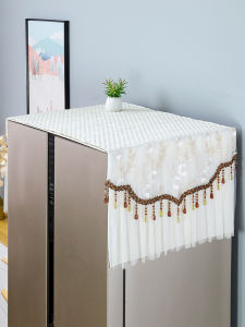 Tấm Lót Ren Chống Trượt Chống Bụi Bảo Vệ Tủ Lạnh Máy Giặt Tủ Đông Kiểu Dáng Hiện Đại Đơn Giản Thương Hiệu Love Beauty