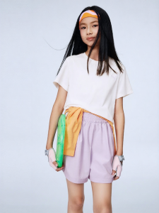 PUMA | Quick-Drying Summer New Girls Short Sleeve Set 2pcs