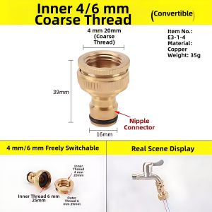 Huayu | Multi-Function Hose Connector for Car Wash Gun 1/4 Inch Quick Connect