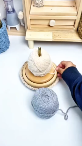 Benang Rajut Popy Yarn Benang Bulu Towel Yarn Lembut Rajut Handuk Halus Tidak Memudar MG017