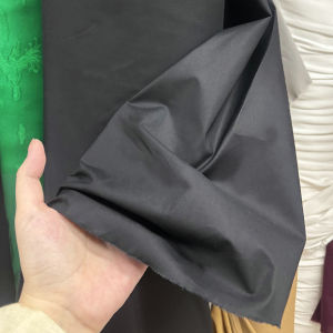 Vải Cotton Cao Cấp 60s Hai Sợi Hai Lớp Màu Trơn Màu Đen Trắng Kaki Vải Áo Sơ Mi Thẳng Mềm Mại Thoáng Khí Thoải Mái