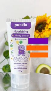 Purela Nourishing Body Lotion Pelembab Kulit Bayi - Natural Organic