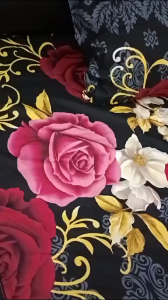 SPREI RUMBAI UKURAN 180X200 160X200 120X200 BAHAN KATUN FREE SARUNG BANTAL SARUNG GULING [H]