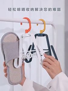 Móc treo đồ 4 chấu xoay 360 độ chịu lực tốt - Móc Treo Phơi Giày Dép Quần Áo Túi Xách 4 Chấu Thiết Kế Chữ A Gấp Gọn Tiện Dụng - Móc Phơi Đồ Thông Minh