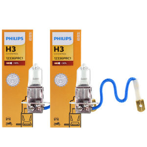 Philips | Philips Vision H3 12V 55W PK22s 12336PRC1 +30% More Bright Original Light Car Fog Lamp OEM Auto Head Bulb Wholesale Pack