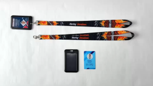 สายคล้องบัตร พนักงาน ฮาร์เลย์ พร้อมกรอบพลาสติกใส่บัตร มีบริการเก็บเงินปลายทาง