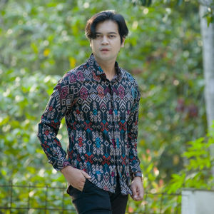 NFZ Atasan Batik Pria Lengan Pendek All  Varian Slimfit