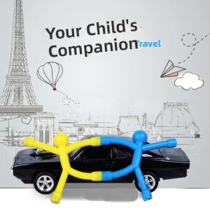 Creative Magnetic Matchstick Man Toy Soft Rubber Intellectual Childrens Toy Miniature Magnet Man Toy from Mainland China