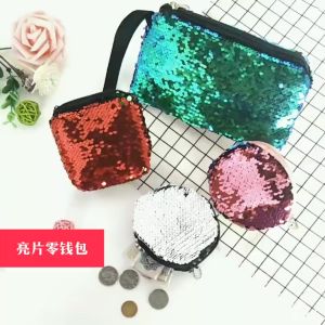 Dompet Koin Tempat HP Sequins Flip MCO0B048