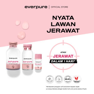 EVERPURE Sulpure Acne Spot Drying Lotion with BHA - Obat Totol Mengeringkan Jerawat Dalam 1 Hari Dengan Sulfur & BHA BPOM 3ml 10ml 20ml