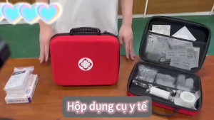 <GK> Túi cấp cứu EVA khẩn cấp túi cứu hộ ngoài trời xe chống dịch túi hộ gia đình thuận tiện dược phẩm túi hành lý y tế