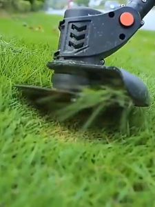 48V Electric Grass Cutter Cordless Lawn Mower Grasscutter Machine Portable Household Multifunction Grass Cutter Rechargeable Lithium Battery Lawn Mower Length Adjustable Grass cutting Household Brush Cutter Line