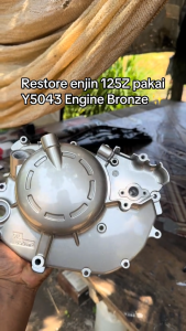 Y5043 Yamaha 125Z Engine Bronze Cat 2K Colour Cover Engine Motor Aikka Aerosol 2K Paint Cat Bancuh DIY TAHAN PANAS