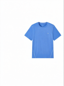 Purcotton | Regular Fit Round Collar Short Sleeve Summer T-Shirt Cotton