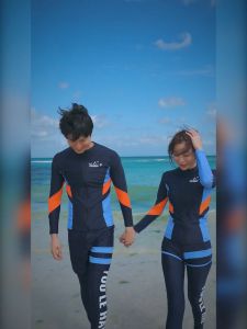 Đồ bơi kín đáo nữ dài tay quần dài chống nắng phong cách Hàn Quốc