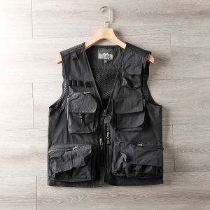 Mens Multi-Pocket Work Vest