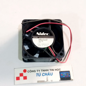Quạt 6Cm Dày 2.5Cm / Điện áp DC 12V Loại 2 dây nối nguồn (Quạt tháo máy LK)