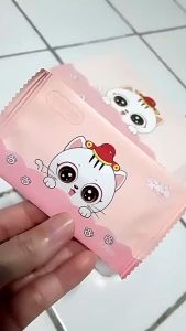 ทิชชู่เปียกแบบซอง ทิชชู่เปียกพกพา ทิชชูเปียก กระดาษเปียก Wet wipes กระดาษเปียกห่อเล็ก ไร้สารเคมี พาสบาย