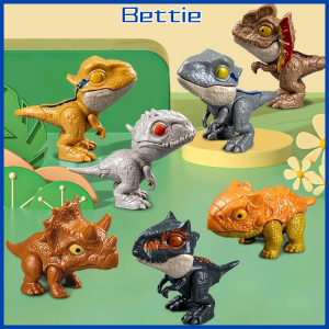BETTIE Mainan Figure Dinosaurus Anak Gigit Mini T Rex Indominus Dino Dinosaur Mainan Anak Kado Murah