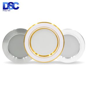 Đèn LED Âm Trần Downlight 220V Đèn Ốp Trần 5W 9W 12W 15W 18W Bảng Điều Khiển Tròn Đèn Chiếu Sáng Nhôm Trong Nhà Cho Tiền Sảnh