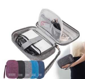 Portable Travel Notebook Mouse Protective Case Carrying Pouch Bag Storage Cable Pouch