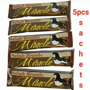 ORIGINAL SABAH MIRACLE COFFEE 5SACHETS FOR TRIAL PACK ( PAMPATIGAS PAMPAGANA AT PAMPATAGAL SA KAMA)