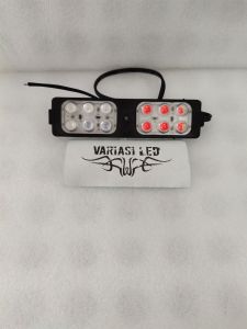 Lampu Strobo 12Mata DC 24V Super Terang - Lampu LED 12Mata Nyala Kedip Harga 1 Biji - Lampu Strobo Super Terang Universal