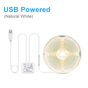 1M/3M/5M LED Bathroom Mirror Backlight Lighting USB 5V COB LED Strip Light Penetrable Mirror Touch Sensor Dimmer Vanity Lights
