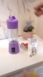 SONBBEEN เครื่องปั่นน้ำผลไม้ เครื่องปั่นน้ำ Juice Blender แบบพกพา ชาร์จผ่าน USB เคร่องปั่น 6 ใบมีด เครื่องปั่นสมูทตี้