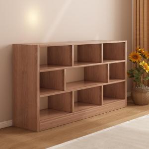 Simplify Modern Multi-use Solid Wood Shelf 8 Compartments