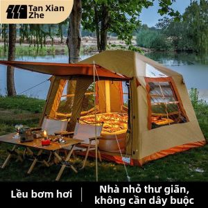 KAIPAQI | Lều Tự Động Bơm Hơi Chống Thấm Nước Được Củng Cố