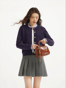 Hotwind | Urban Stylish Wooden Ear Knit Cardigan