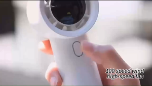 Mini Fan 221 Led Display Lightweight Minimalist Handheld fan mini fan multi-level wind power portable small fan