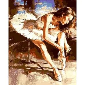 Abstract Dancer Figure Ballet Girl Prints and Posters Wall Art Canvas Painting Pictures For Living Room Home Decoration Cuadros