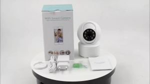 4MP WiFi Indoor Security Cam PTZ Baby Monitor Camera Two-Way with Voice Intercom & Night Vision CCTV Surveillance for Home ICSee