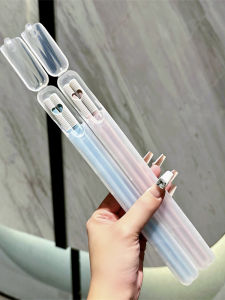 Portable Individual Set of Chopsticks Dining Utensils Alloy Made Home Use Chopstick Storage Box Set Ins Style for Everyone