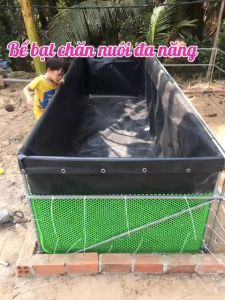 BỂ BẠT BỂ BẠT HDPE CHỐNG THẤM NUÔI ỐC LƯƠN CUA CÁ ẾCH.