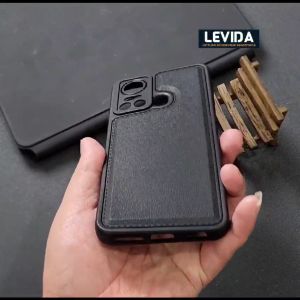 Softcase Leather Pro Macaron Black Itel Vision 5