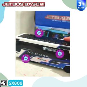 IST Mainan Mobil Jetbus Basuri 5D Light No.SX809