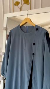 GAMIS MALAY QINARA AKU KARISSA OOTD LEBARAN TUNIK