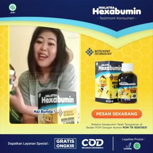 Walatra Hexabumin: Suplemen Kecerdasan Otak & Vitamin Daya Ingat Anak