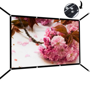 จอฉายภาพแบบแขวนติดผนัง ขนาด 72 นิ้ว ขายดี รองรับการฉายภาพความละเอียดสูง ติดตั้งง่าย