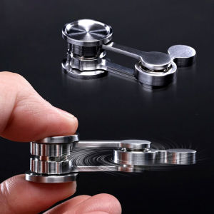 Con Quay Hồi Chuyển Bằng Thép Không Gỉ EDC Đồ Chơi Giải Nén Cầm Tay Chịu Được Áp Lực Con Quay Hồi Chuyển Xoay Cho Người Lớn