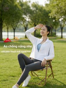 FANMEIREN | Breathable Thin Loose Leisure Collarless UPF Jacket