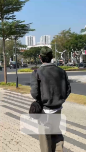 Túi đeo chéo nam thời trang Hier Dual Pocket Sling Bag