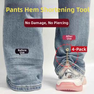 JINTONGCAIZI | Invisible Magnetic Hem Shortening Clips Pants Adjuster