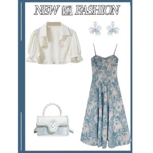 YINGKETUO | French Style Rejuvenating Summer 2025 New Dress